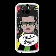 Coque HTC One M8 Mister Reggae Blanc