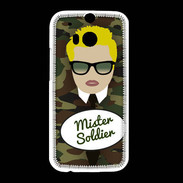 Coque HTC One M8 Mister Soldier Blond