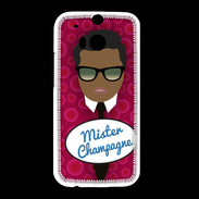 Coque HTC One M8 Mister Champagne Black