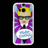 Coque HTC One M8 Mister Swag Blond