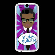Coque HTC One M8 Mister Swag Black