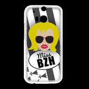 Coque HTC One M8 Miss Bretagne Blonde