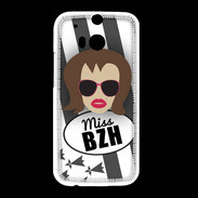 Coque HTC One M8 Miss Bretagne Chatain