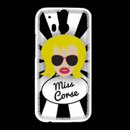 Coque HTC One M8 Miss Corse Blonde