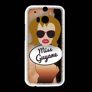 Coque HTC One M8 Miss Guyane Rousse