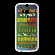 Coque HTC One M8 Canard Bain ZG