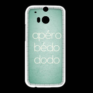 Coque HTC One M8 Apéro bédo dodo Vert ZG