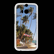 Coque HTC One M8 Plage dominicaine