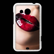 Coque HTC Desire 200 Bouche sexy et brillante