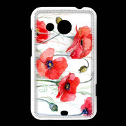 Coque HTC Desire 200 Fleurs en peinture 250