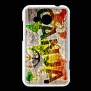 Coque HTC Desire 200 Rasta Ganja