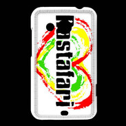 Coque HTC Desire 200 Rastafari love