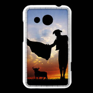 Coque HTC Desire 200 Silhouette d'un toréador