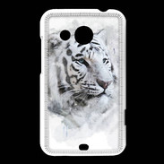 Coque HTC Desire 200 Tigre blanc 100