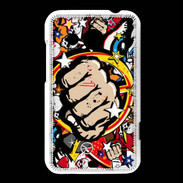 Coque HTC Desire 200 Graffiti free fight