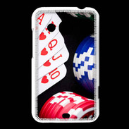 Coque HTC Desire 200 Quinte poker