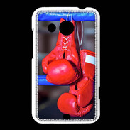 Coque HTC Desire 200 Paire de gants de boxe rouge