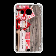 Coque HTC Desire 200 Décoration de Noël