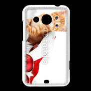 Coque HTC Desire 200 Chaton Noël