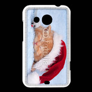 Coque HTC Desire 200 Chaton Noël 2