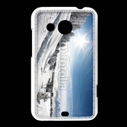 Coque HTC Desire 200 paysage d'hiver 3