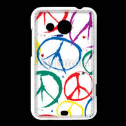 Coque HTC Desire 200 Symboles de paix 2