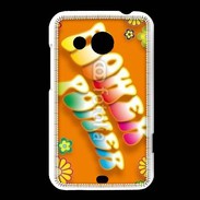 Coque HTC Desire 200 Flower power 4