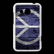 Coque HTC Desire 200 Peace and love grunge