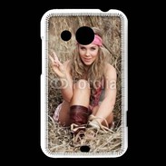 Coque HTC Desire 200 Hippie et cool