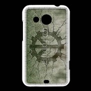 Coque HTC Desire 200 Symbole de la paix brisé