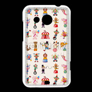Coque HTC Desire 200 Fond de cirque
