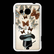 Coque HTC Desire 200 Papillons magiques