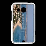Coque HTC Desire 200 Le pont de l'ile de Ré vu du ciel