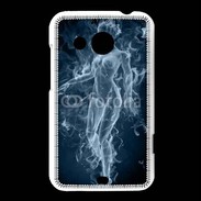 Coque HTC Desire 200 Femme en fumée de cigarette