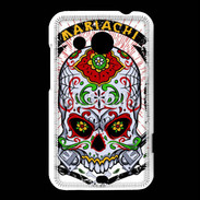 Coque HTC Desire 200 Tête de Mort Mariachi
