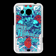 Coque HTC Desire 200 Tête de Mort Your Highness