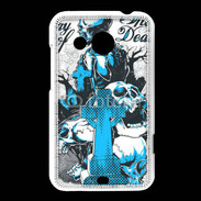 Coque HTC Desire 200 Tête de Mort Day Dead