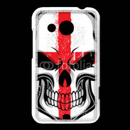 Coque HTC Desire 200 Tête de mort Anglaise 75