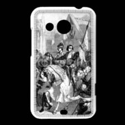 Coque HTC Desire 200 Charles VII et Jeanne d'Arc