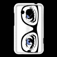 Coque HTC Desire 200 Lunette manga