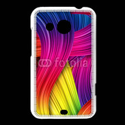 Coque HTC Desire 200 Fibres de couleur