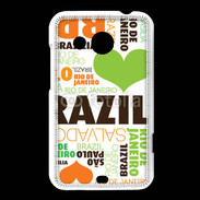 Coque HTC Desire 200 I love Brésil