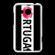Coque HTC Desire 200 I love Portugal 2
