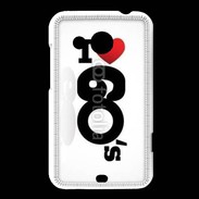 Coque HTC Desire 200 I love 60's