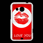 Coque HTC Desire 200 I love you 350