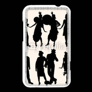 Coque HTC Desire 200 Tableau charleston
