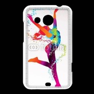 Coque HTC Desire 200 Danseuse en couleur