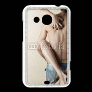 Coque HTC Desire 200 Couple câlin sexy 2