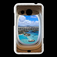 Coque HTC Desire 200 Vue de l'intérieur d'un avion