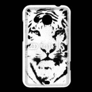 Coque HTC Desire 200 Tatouage Tigre